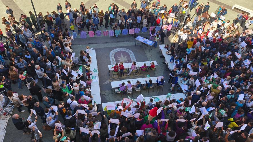 Familias de Lizarra ikastola instan a Educación a mantener cuatro aulas de modelo D en Estella-Lizarra