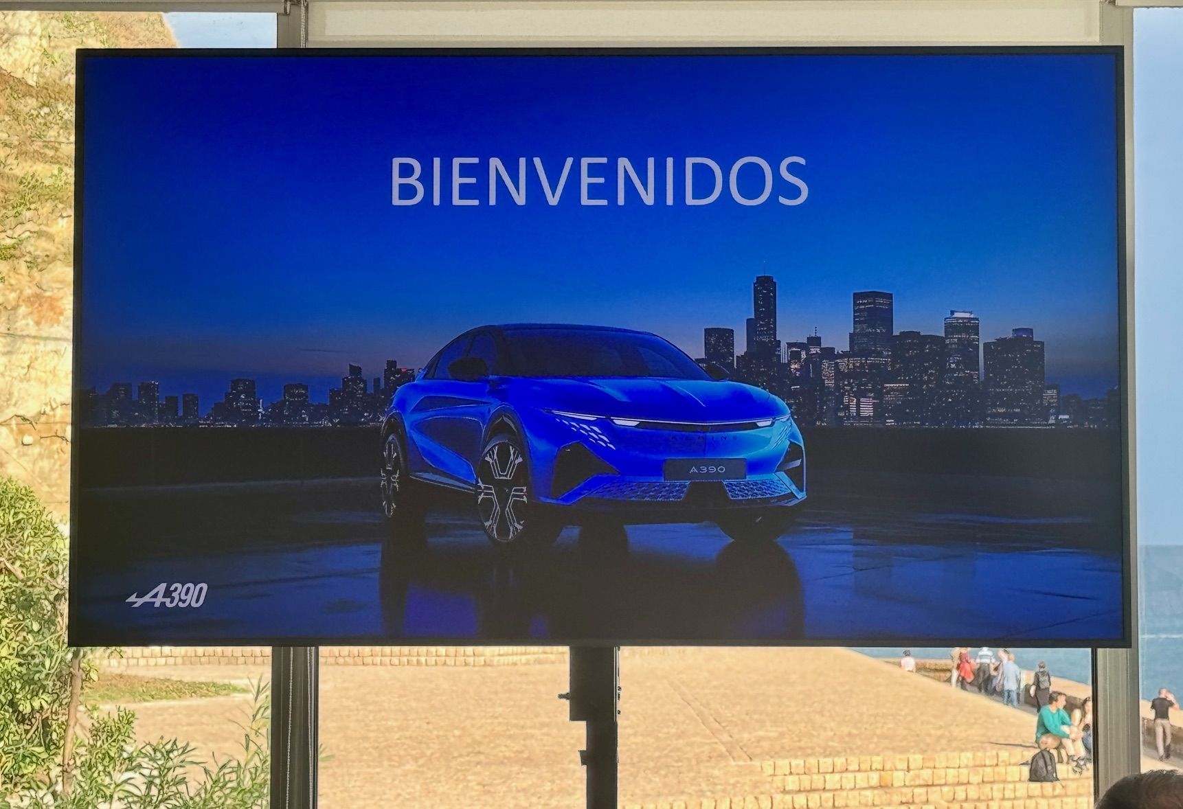 La llegada de Alpine a Donostia