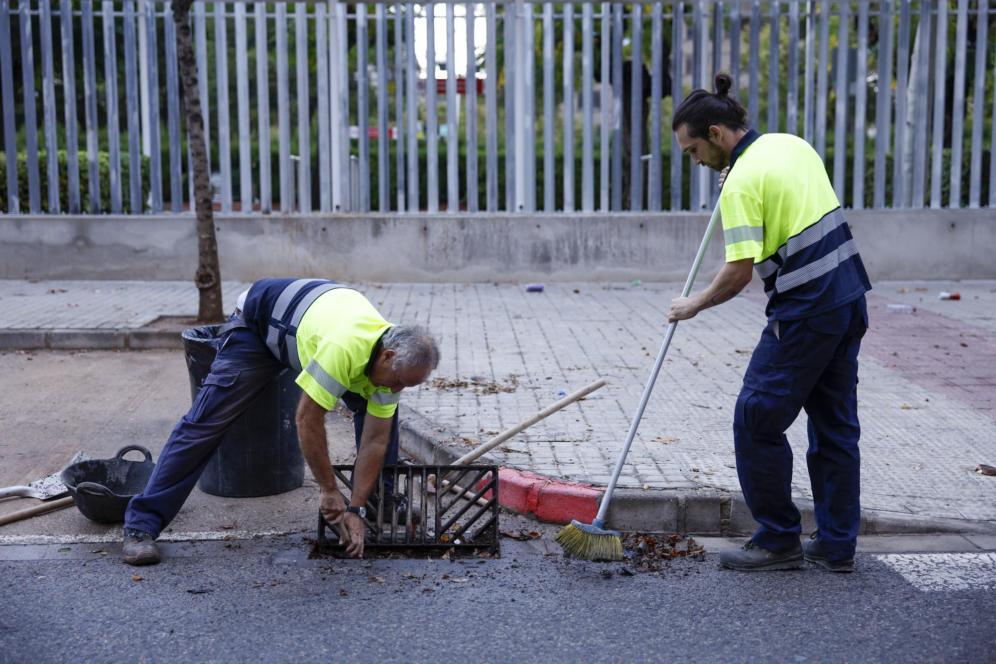En imágenes: Valencia amanece en alerta roja por lluvias torrenciales