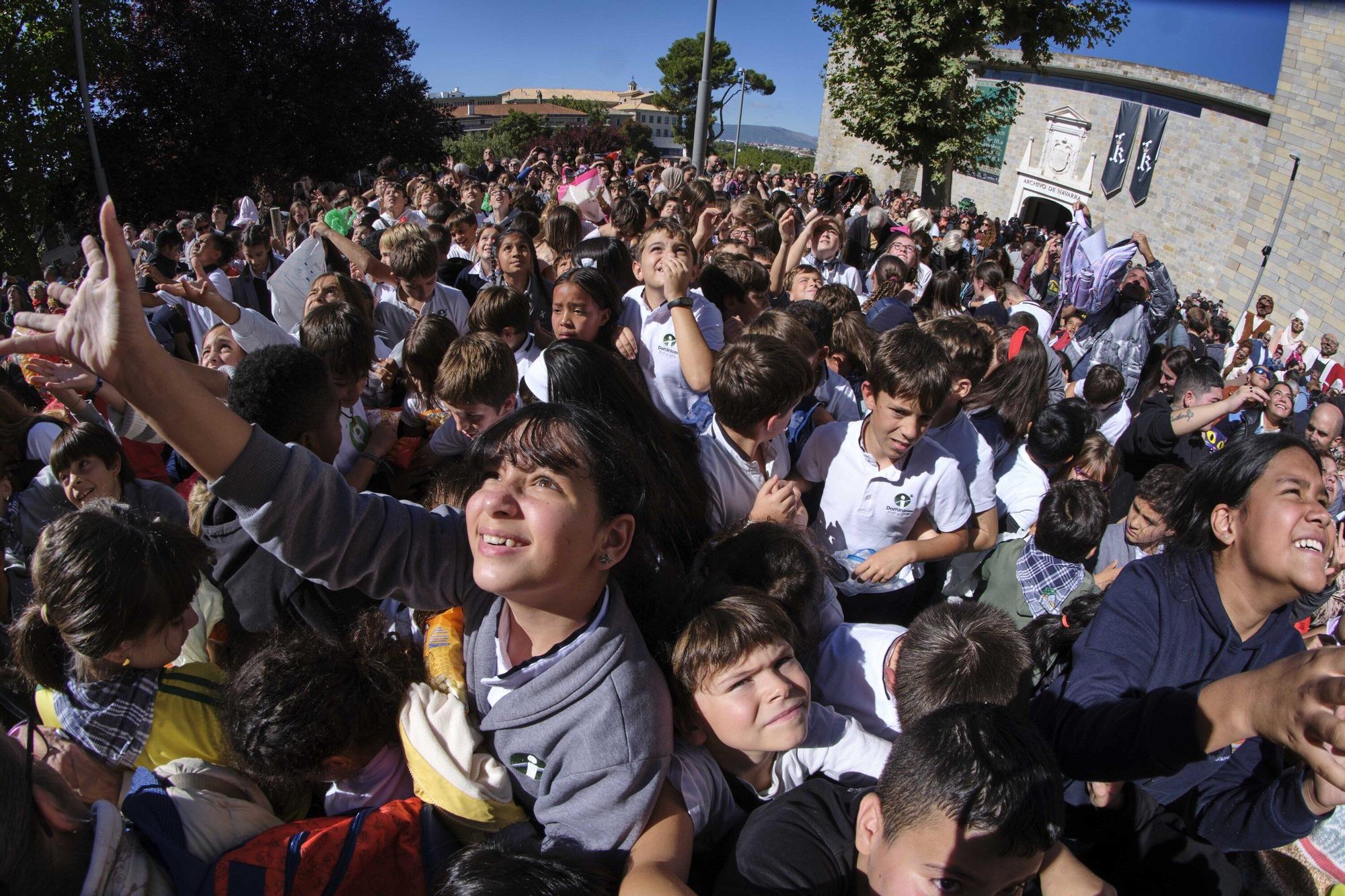 Fotos del chupinazo de San Fermín Txikito 2025