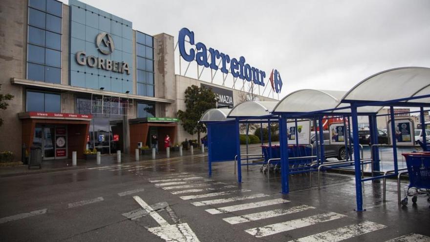 Vista del centro comercial Gorbeia