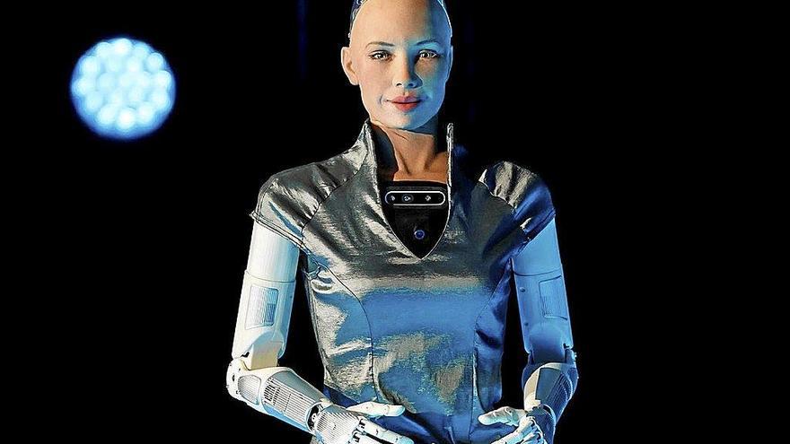 La robot humanoide Sophia, un prodigio de la Inteligencia Artificial. Foto: Efe