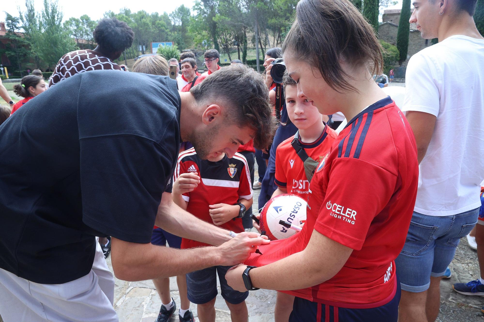 Fotos de la visita de Osasuna a Javier