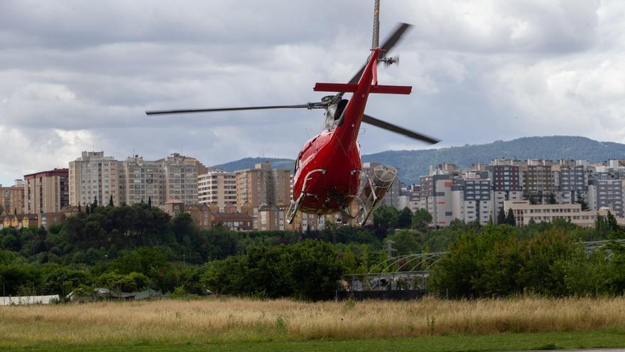 Extinguido un incendio de rastrojo en Izagaondoa