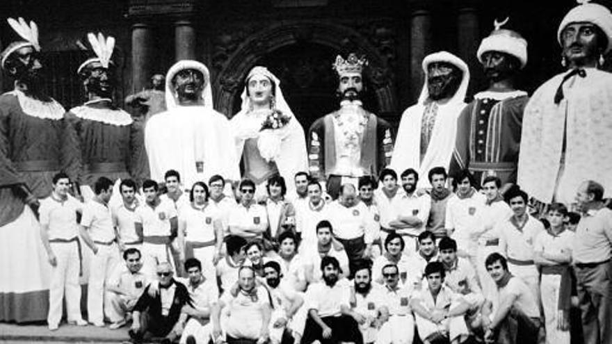 Imagen de 1977 de la exposición