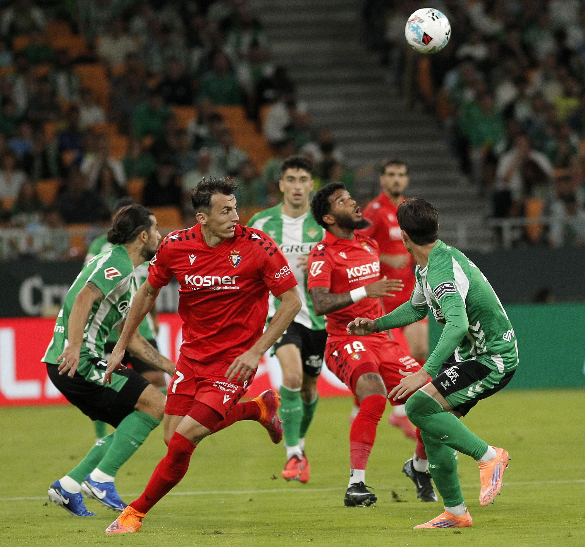 Fotos del partido entre Betis y Osasuna