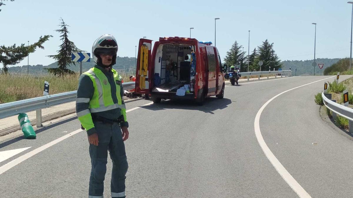 Accidente en la A-12