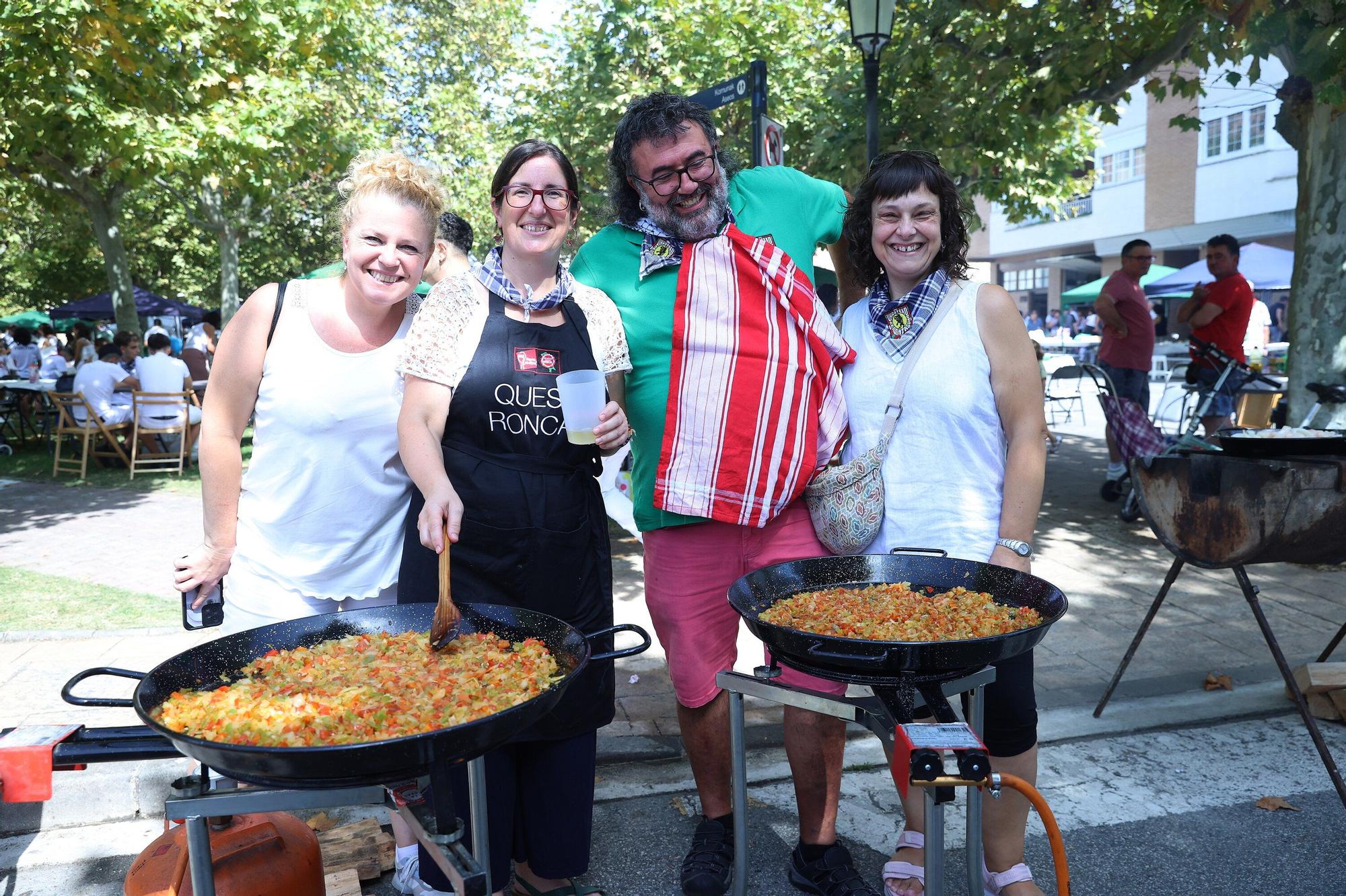 Fotos de la paellada de Huarte