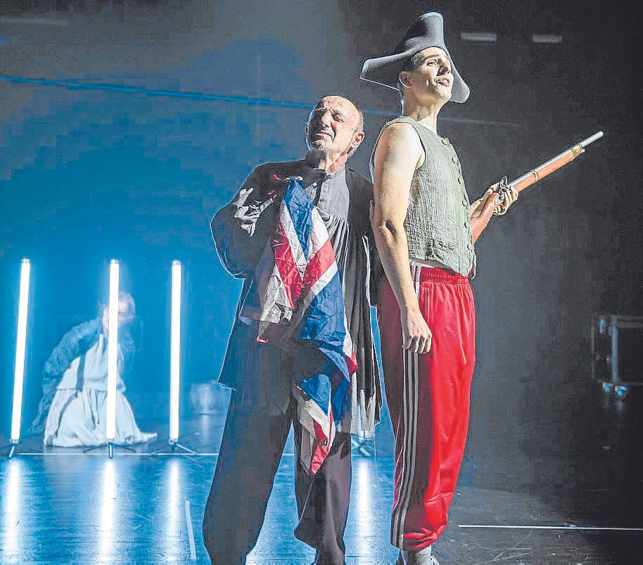 ‘Axut eta Artedrama konpainiek elkarlanean sortu dute obra..