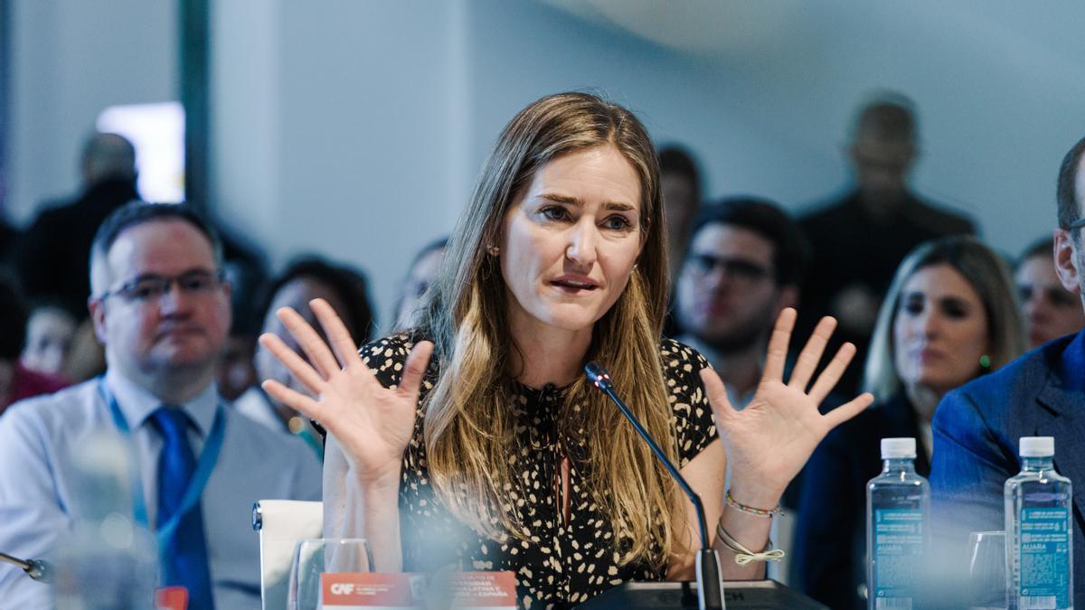 La vicepresidenta tercera y ministra para la Transición Ecológica y el Reto Demográfico, Sara Aagesen.