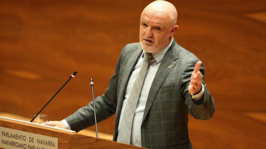 Esparza pide elecciones a Chivite en un discurso centrado en Belate