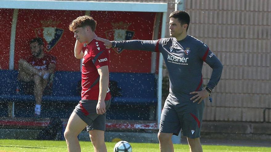 Osasuna se ejercita en Tajonar tras el 2-2 de Mendizorroza ante el Alavés