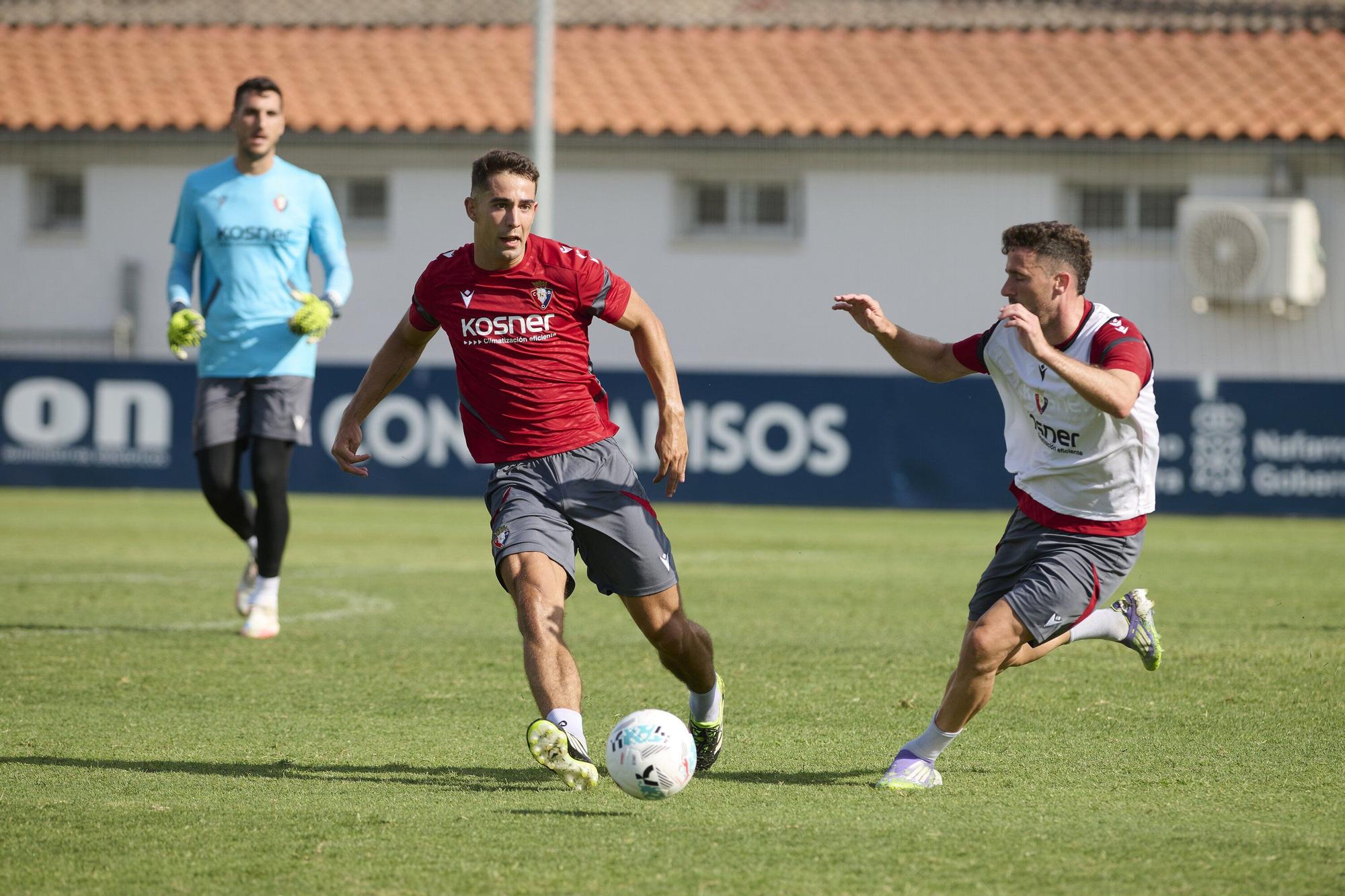 Fotos del entrenamiento de tarde de Osasuna (23/07/2025)