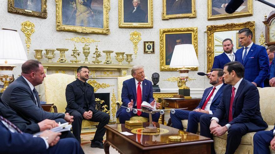 Trump asegura que ha comenzado a &quot;organizar&quot; un cara a cara entre Putin y Zelenski