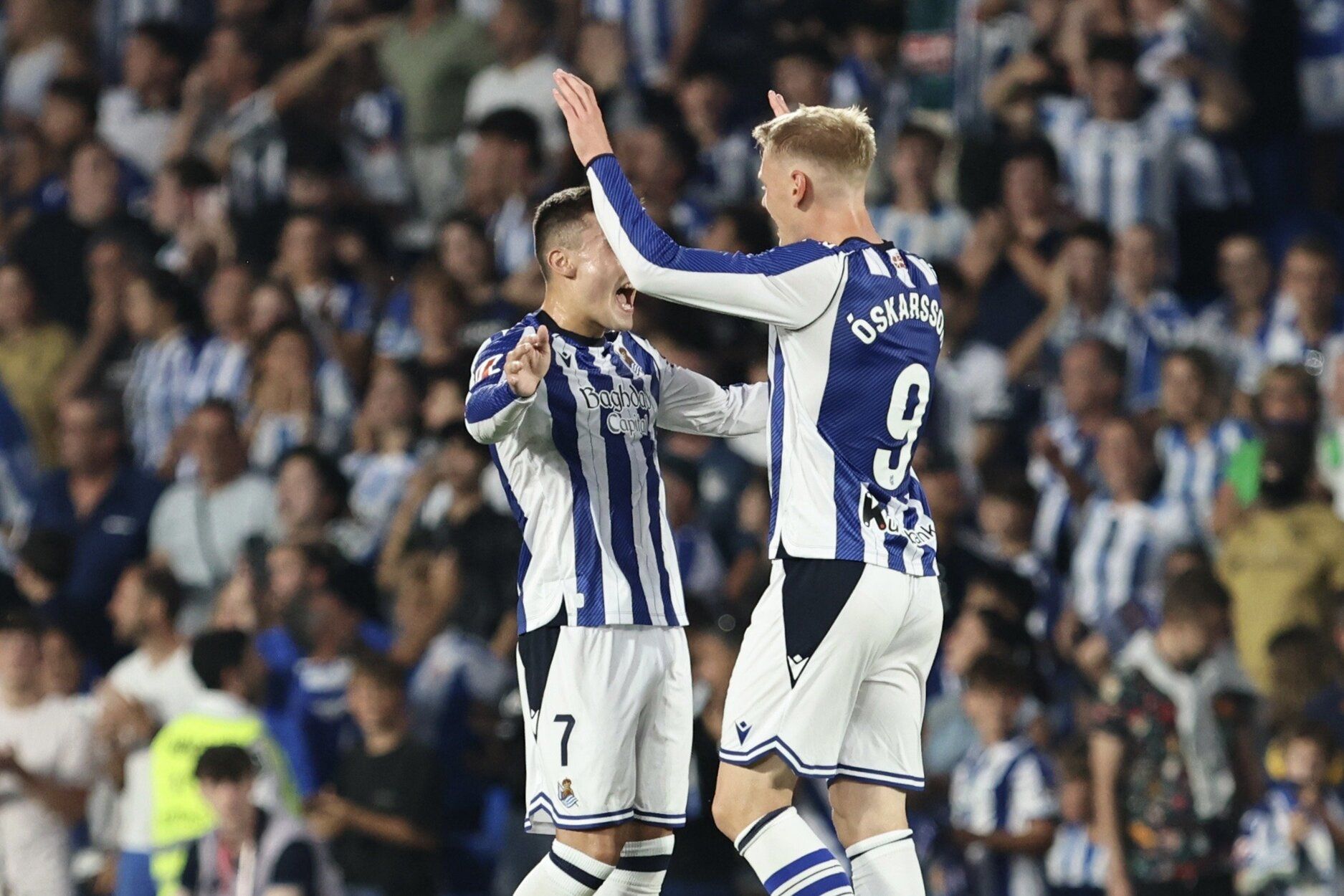[Fotos] Partido loco en Anoeta de la Real Sociedad y el Espanyol