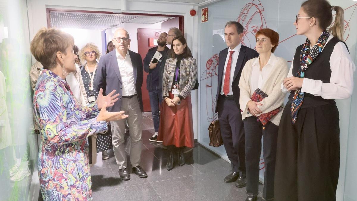 Recorrido por las instalaciones.