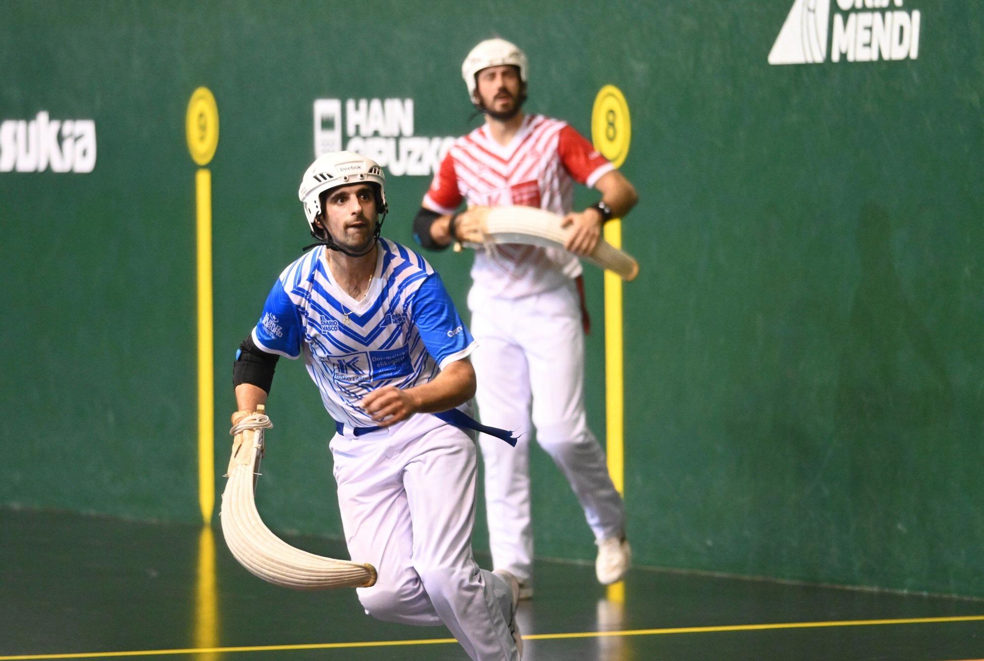 Aritz Juanenea supera a Endika Barrenetxea por 27-30 en la final del Individual Eusko Label de remonte.