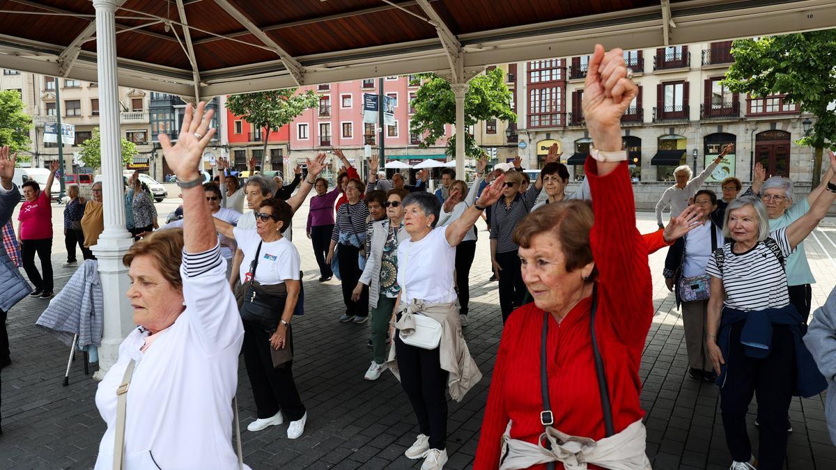 La fiesta de fin de curso del programa que se celebró el pasado año en Bilbao