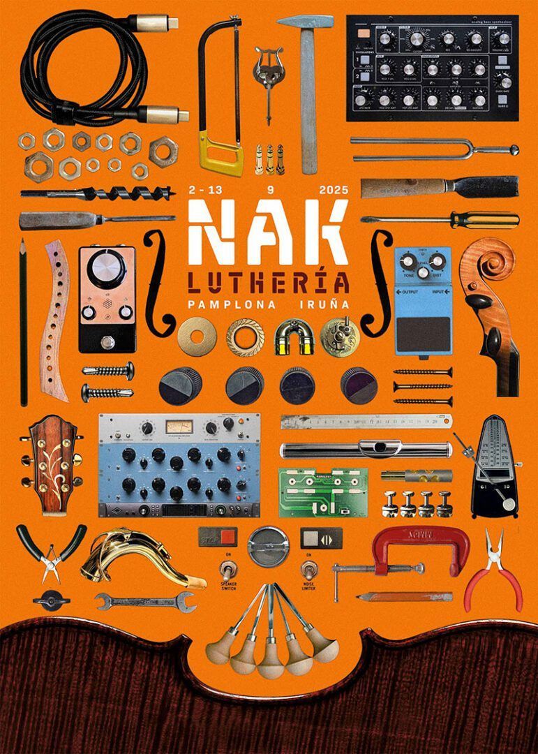 Cartel del NAK, creado por Sandra Vallejo.