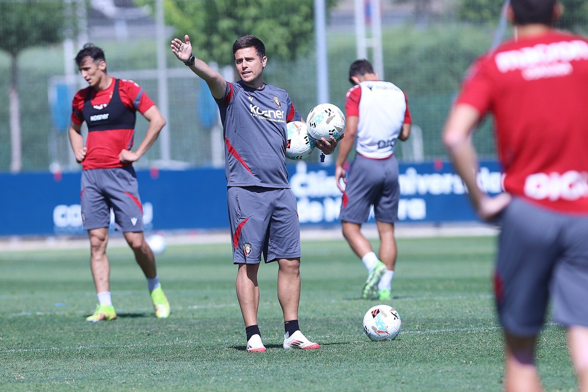 Fotos del entrenamiento de Osasuna (22/07/2025)