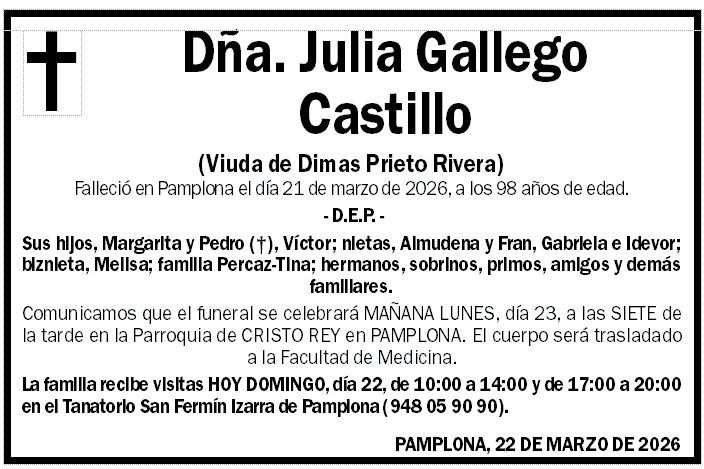 Julia Gallego Castillo