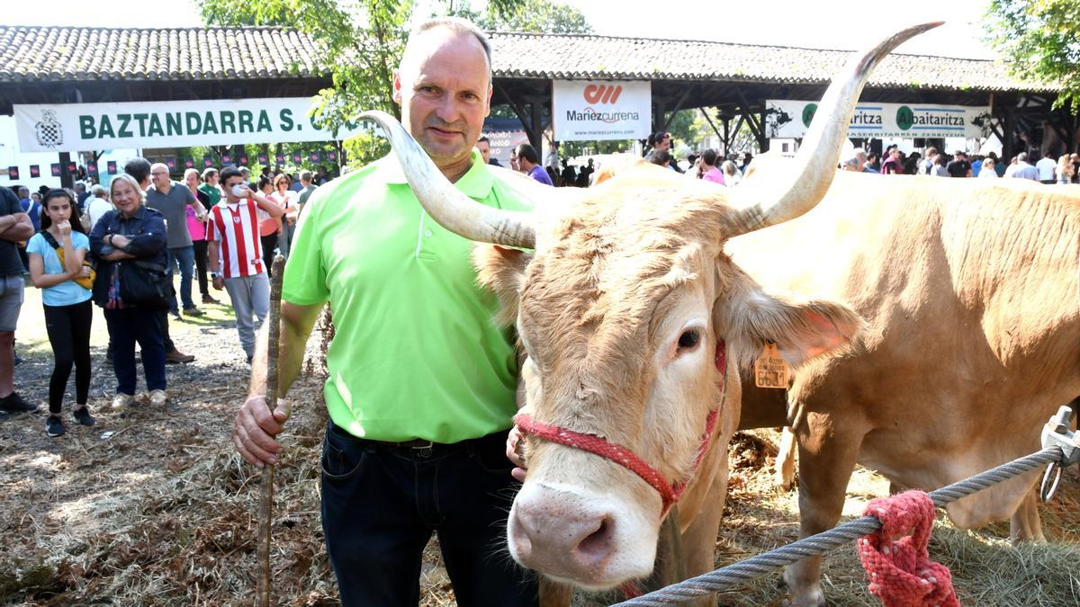 La mejor vaca de Baztan fue la de Juan José Iñarrea de Erratzu.