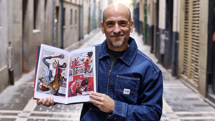 El nuevo cómic de César Oroz desmitifica a Sancho el Fuerte