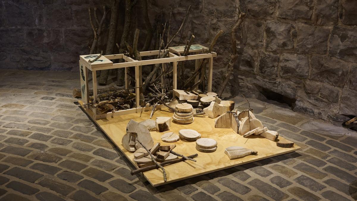 Una de las piezas de la exposición.
