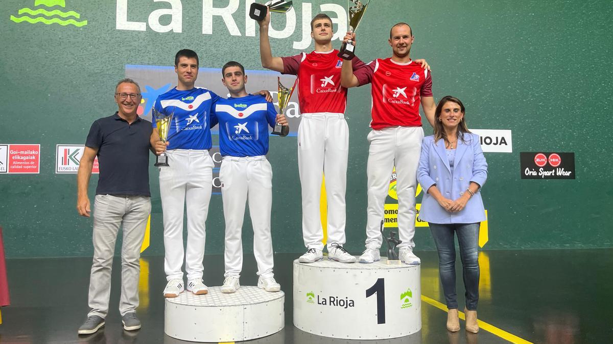 Elordi y Gabirondo ganaron el Torneo San Mateo Serie B ante Senar Eskiroz por 22-7.