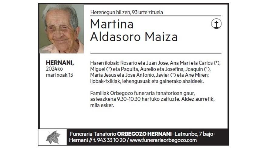 MARTINA ALDASORO MAIZA
