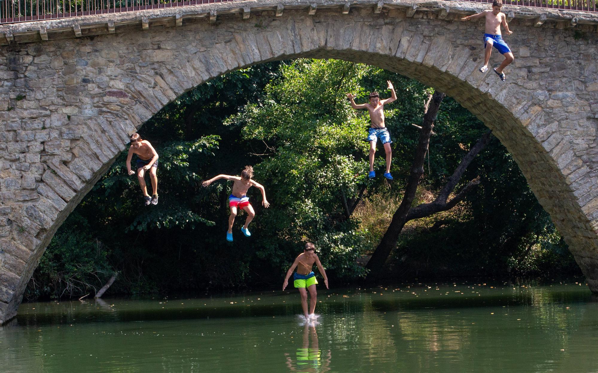 Ola de calor en Navarra