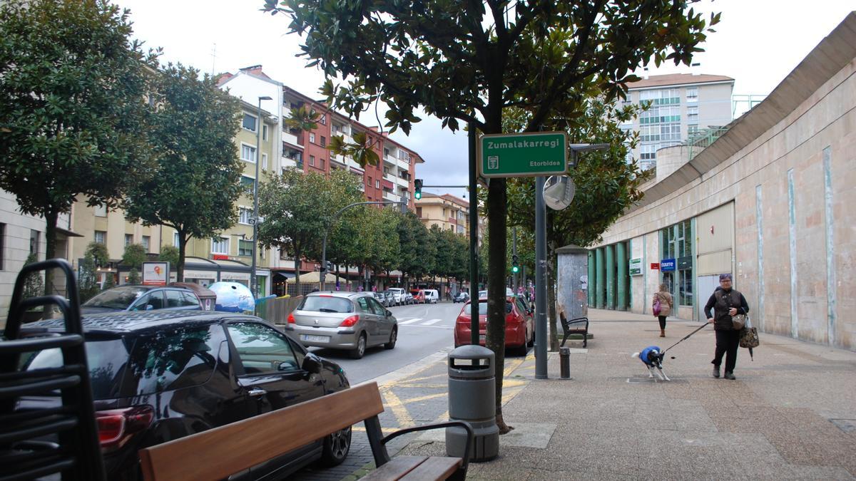 Avenida Zumalakarregi en Laudio