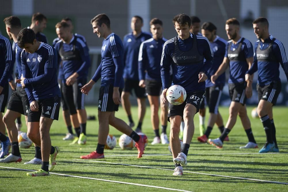 Entrenamiento de Osasuna en Tajonar