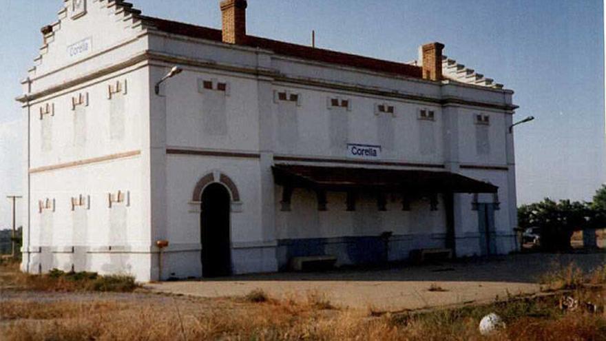 Estación de tren de Corella.