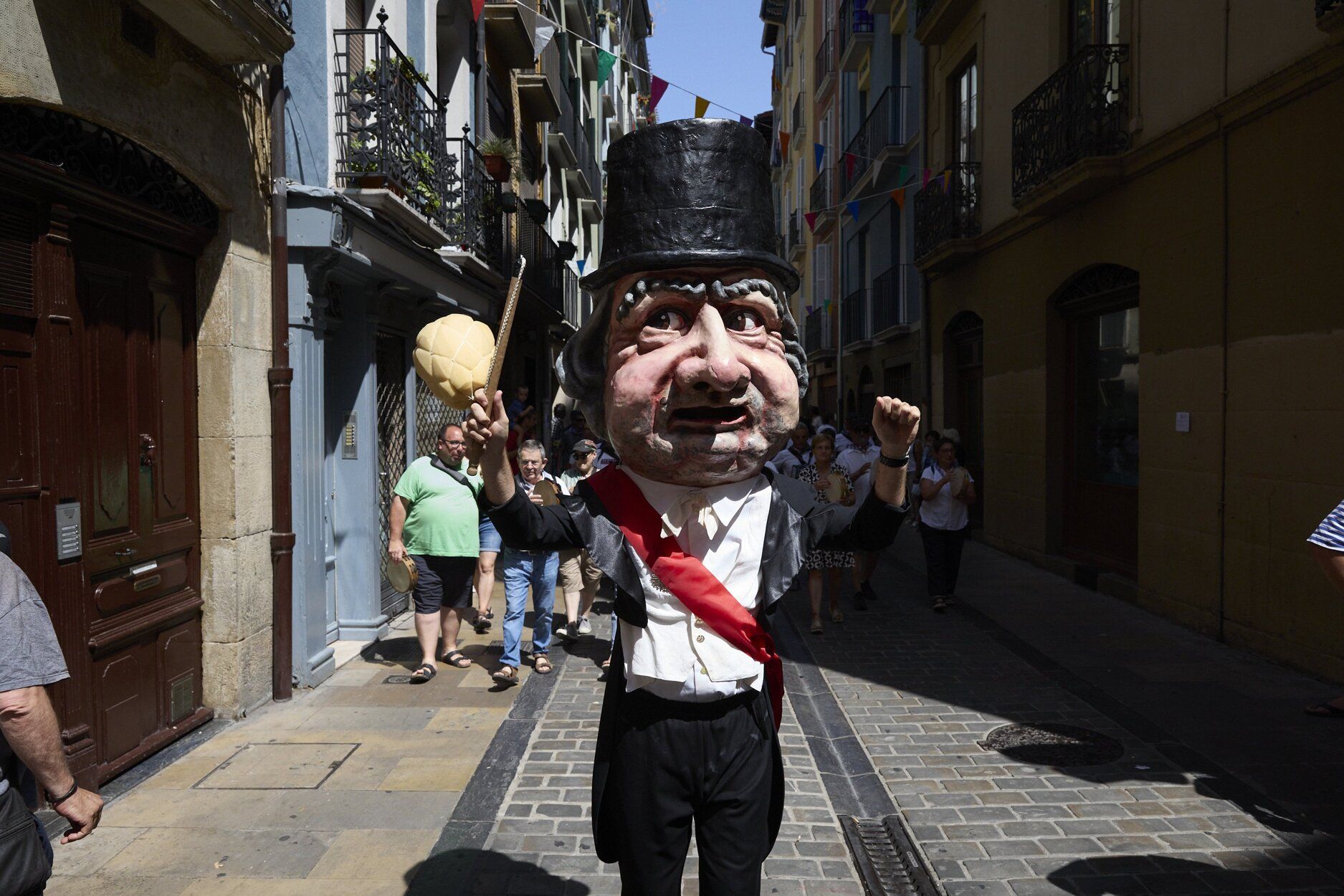 Fotos del chupinazo de las fiestas de San Lorenzo