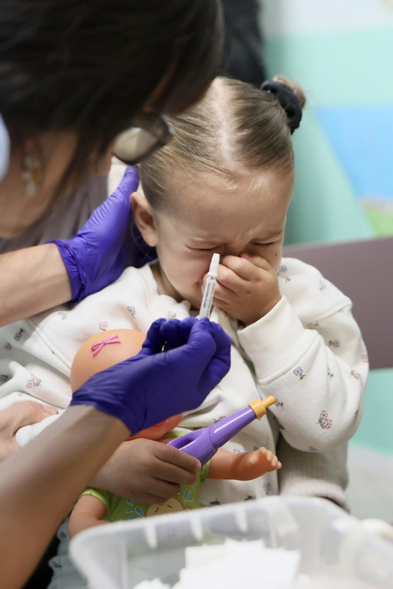 En imágenes: Arranca con novedades la campaña de la gripe en Álava