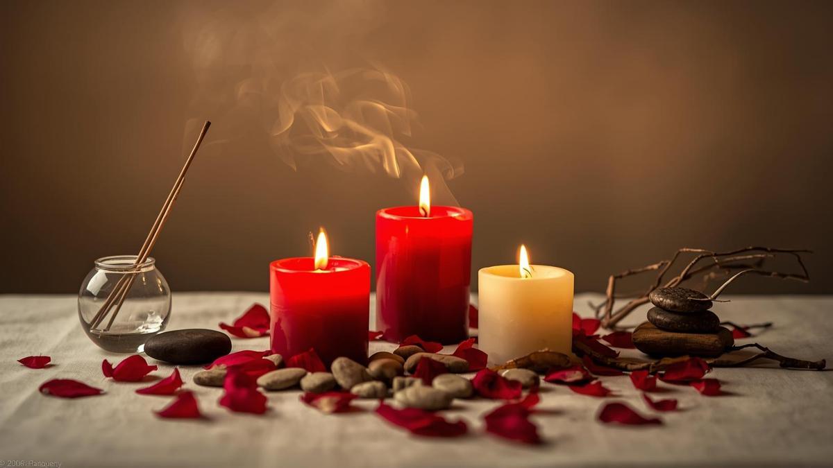 Elementos tradicionales utilizados en distintos tipos de amarres de amor