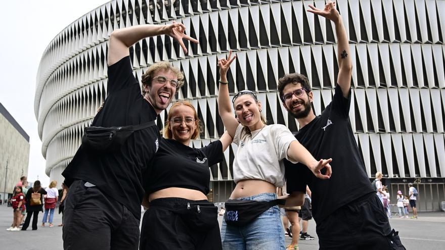 Cuenta atrás para ver a Zetak en San Mamés: “Venimos desde Mallorca, no nos lo podíamos perder”
