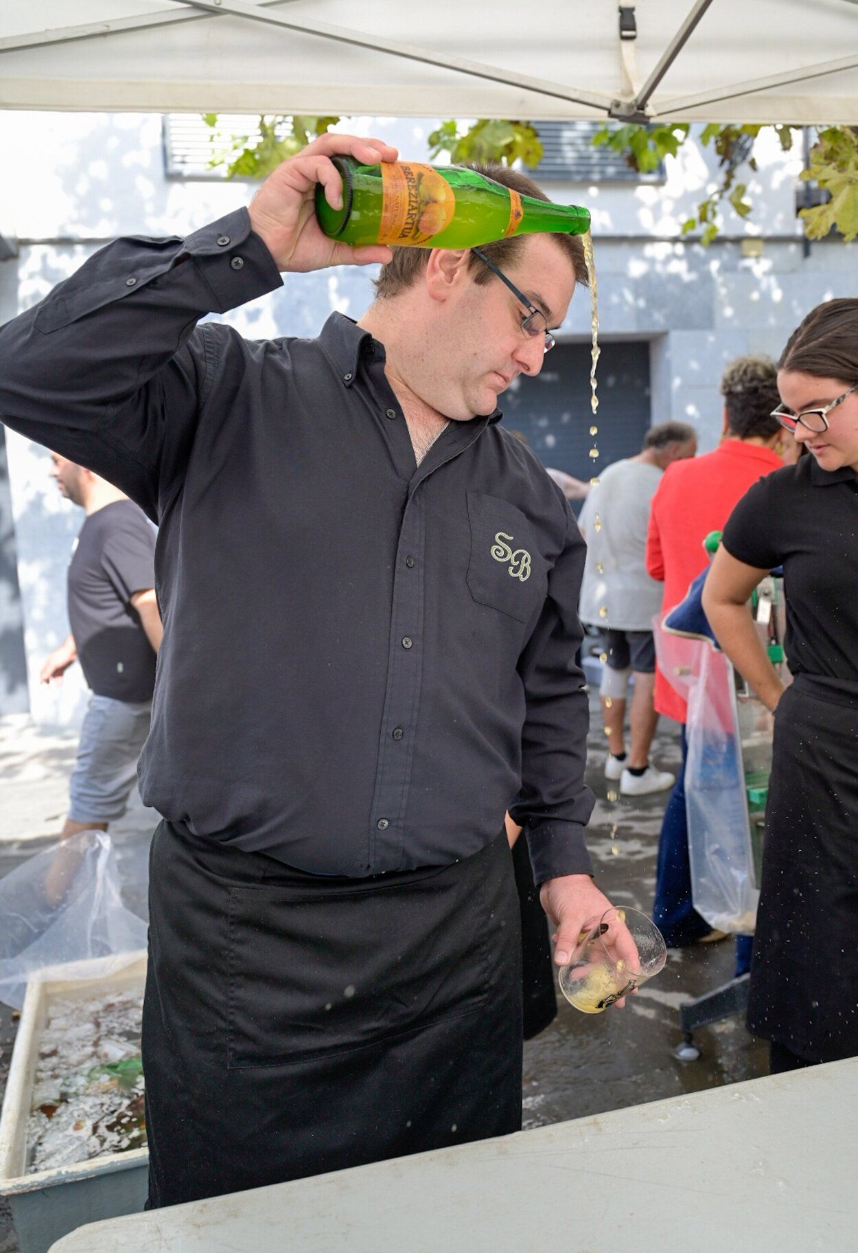 Feria de la cosecha de la manzana en Astigarraga.