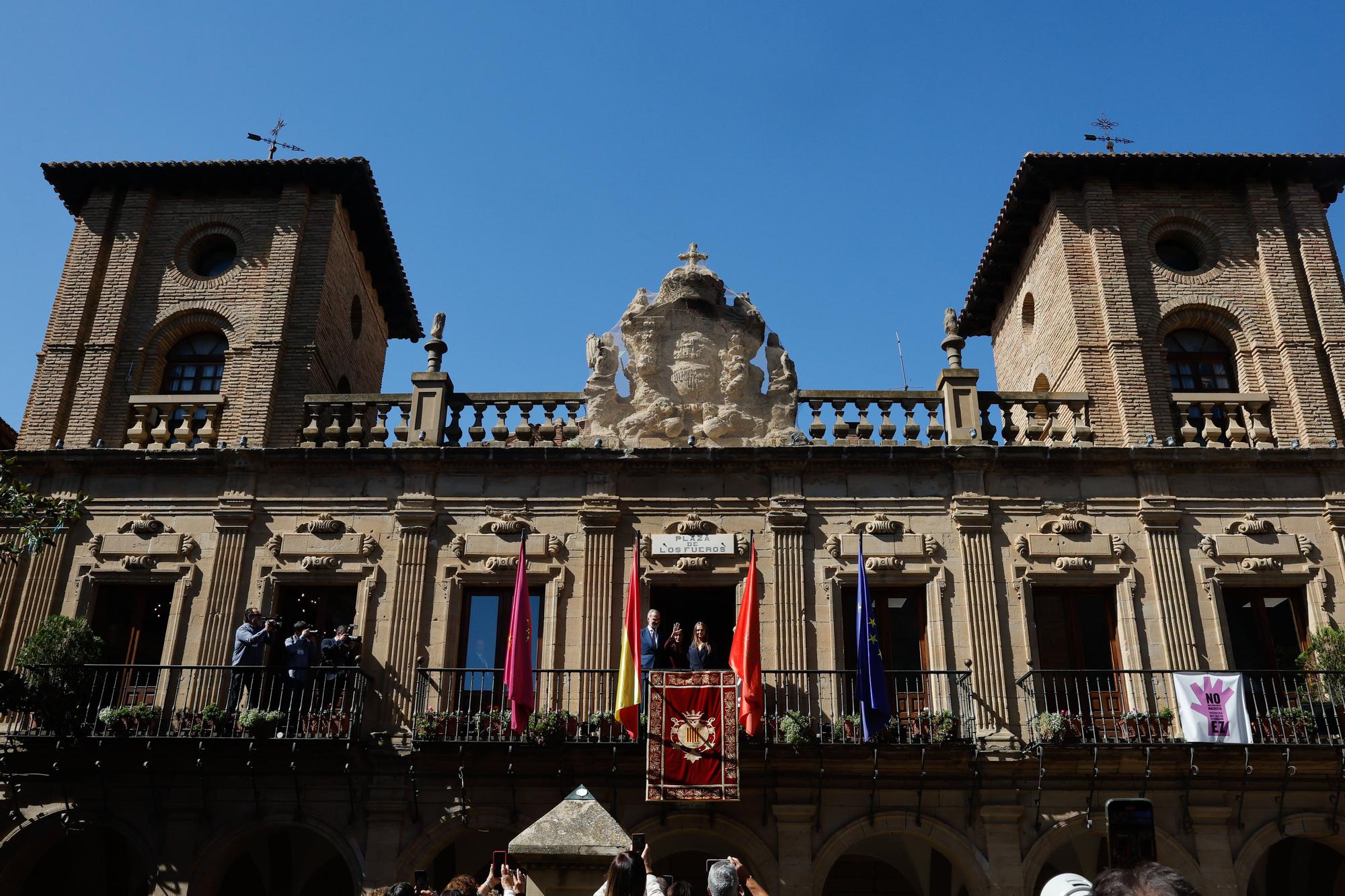 Visita de Felipe de Borbón, Leonor y Letizia a Navarra (viernes 26 de septiembre de 2025)