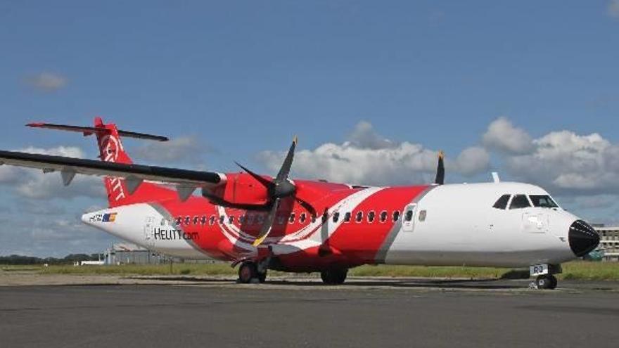 Aeronave similar a la que operará a partir de este domingo entre Foronda y la capital catalana.