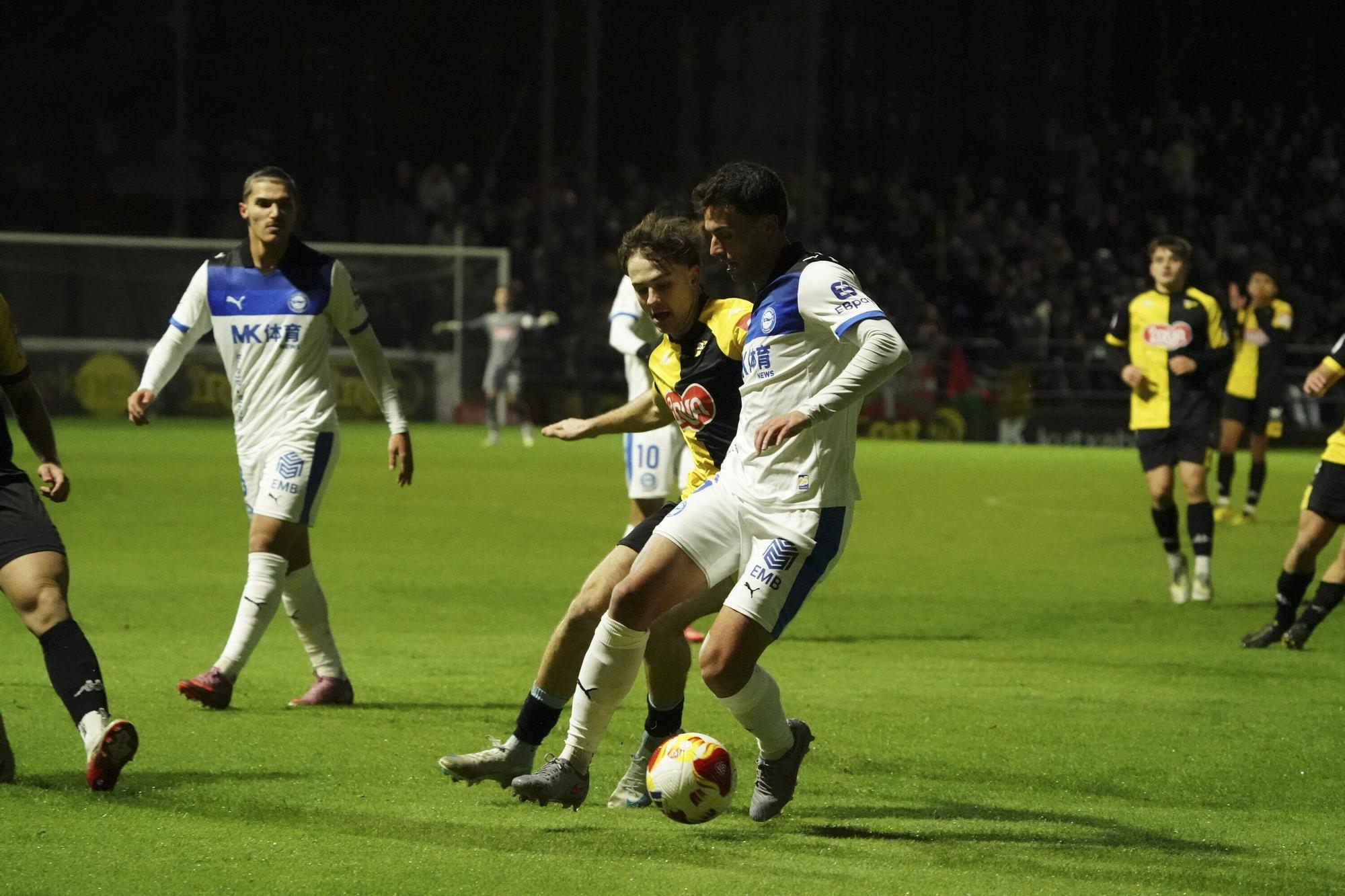 El Portugalete-Alavés, en imágenes