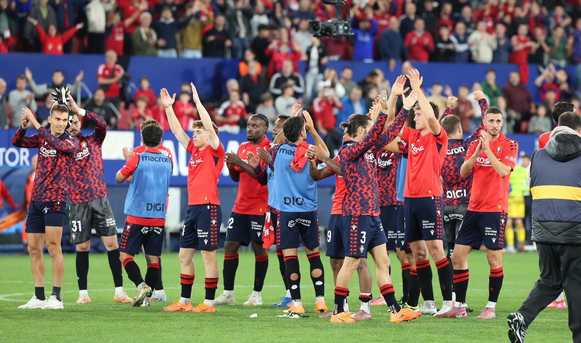 Fotos del Osasuna-Getafe en El Sadar