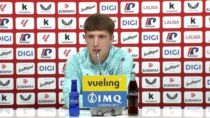 Rueda de prensa de Mikel Jauregizar