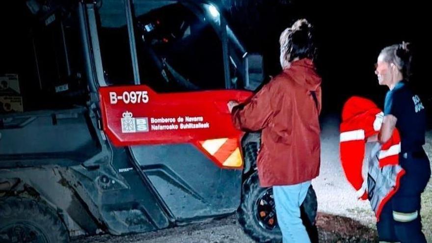 Localizada de madrugada una mujer que se había extraviado cerca de Orreaga / Roncesvalles