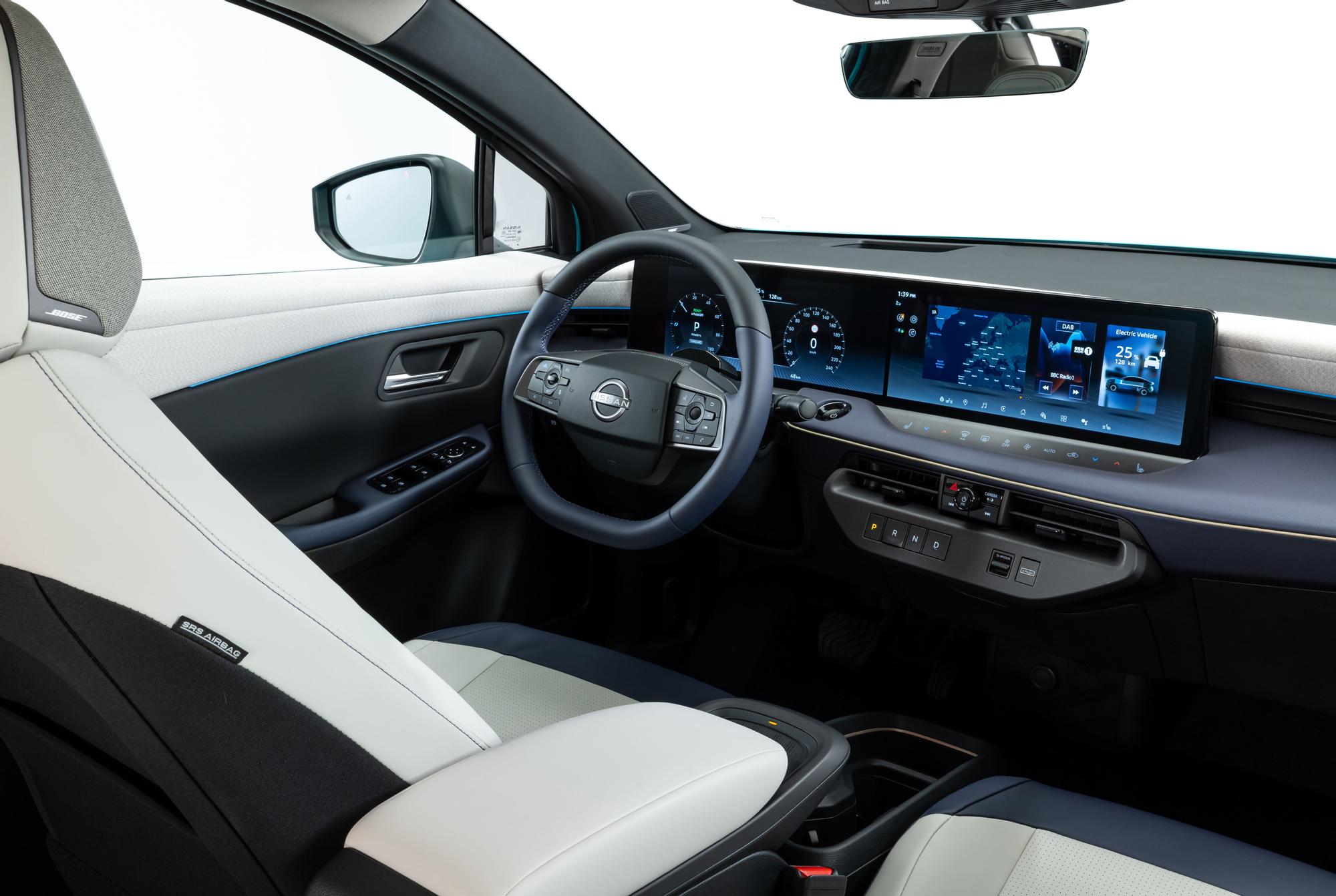 NISSAN LEAF INTERIOR