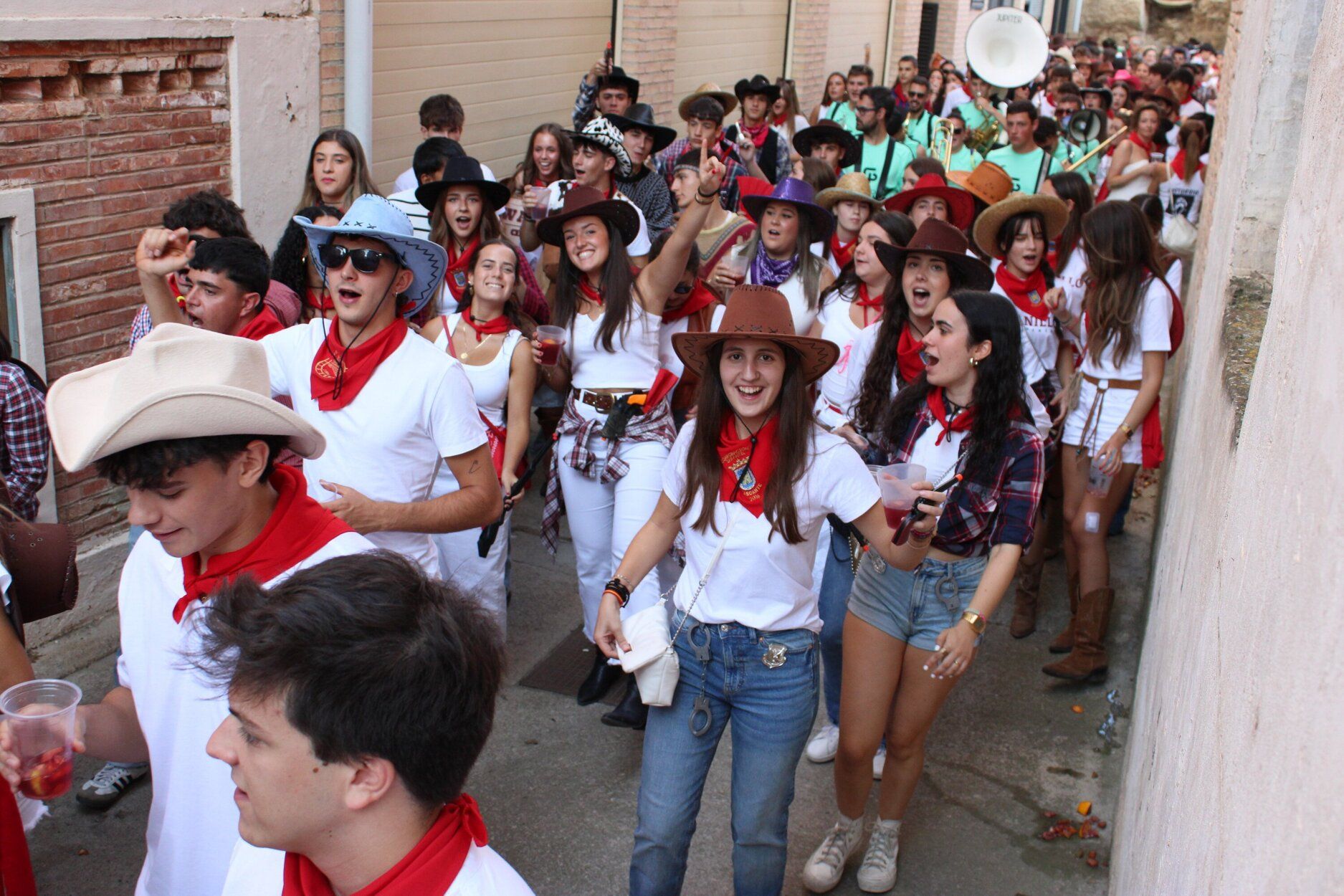 Fotos de este viernes en fiestas de Cascante