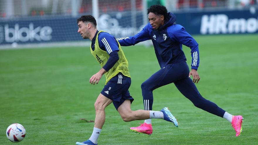 Fotos del entrenamiento de Osasuna en Tajonar este jueves 26 de octubre