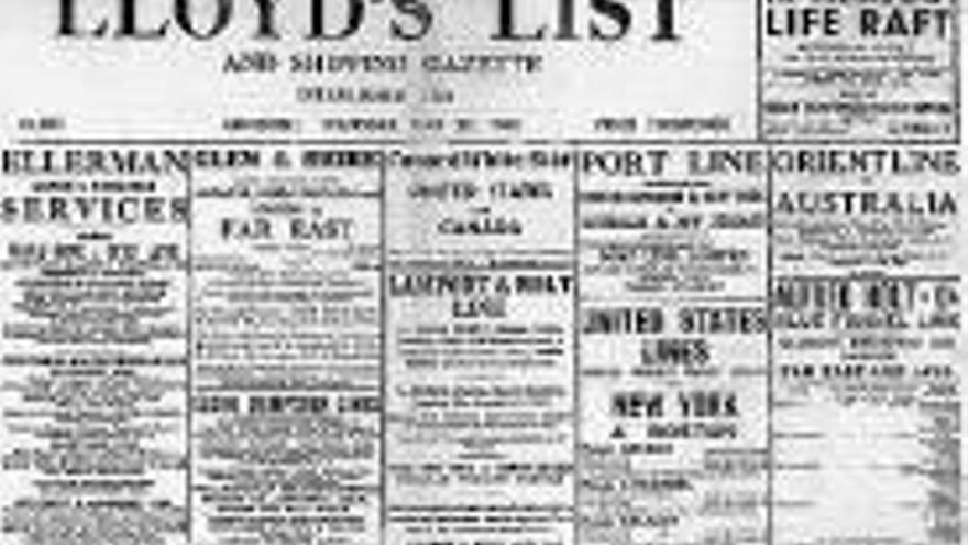 Cierra el periódico más antiguo del mundo, el &#039;Lloyd&#039;s list&#039;