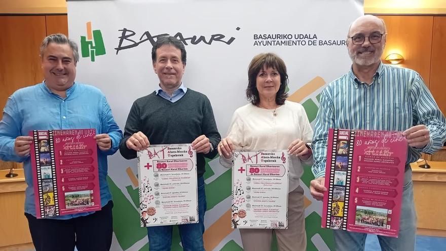 Basauri Koral Elkartea conmemora 80 años de historia "que han sido de película"
